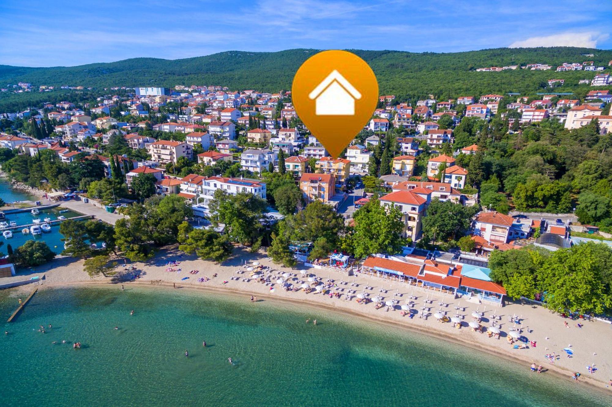 Duerr Apartment Crikvenica Bagian luar foto