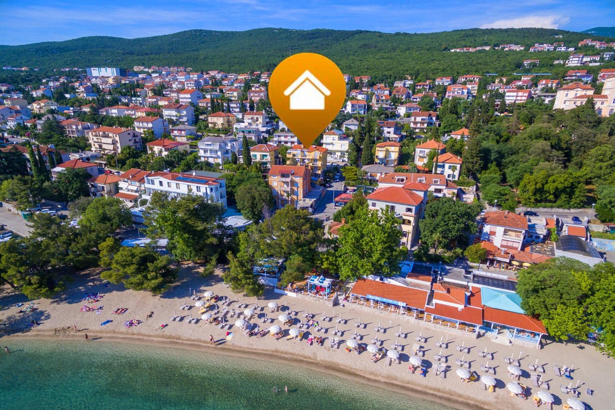 Duerr Apartment Crikvenica Bagian luar foto